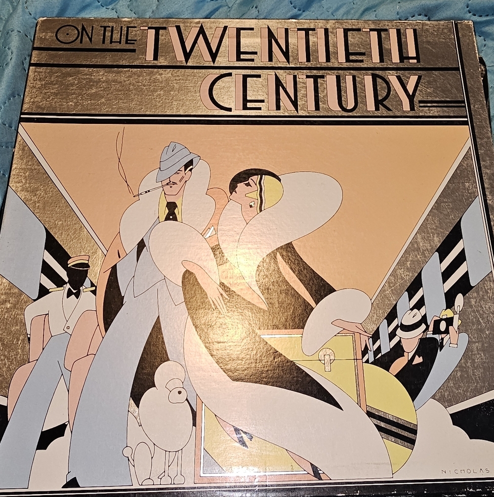 1978‎ original Broadway cast recording vinyl LP of the musical On the Twentieth - Picture 2 of 9